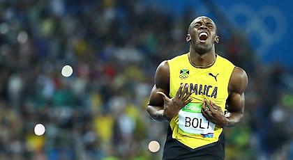 Η χρυσή κούρσα του Μπολτ από ψηλά (pics)