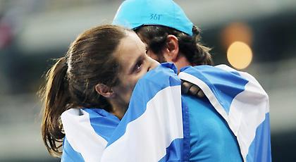 Η στιγμή που η Στεφανίδη κατάλαβε ότι πήρε το χρυσό (video)