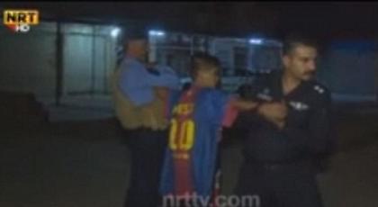 Ανήλικος βομβιστής με φανέλα Μέσι αφοπλίζεται πριν σκορπίσει το θάνατο (video)