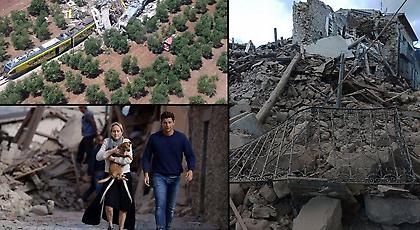 Τουλάχιστον 159 νεκροί και ισοπεδωμένα χωριά από τον φονικό σεισμό στην Ιταλία
