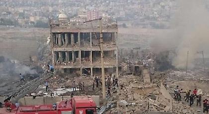 Τουλάχιστον 11 αστυνομικοί νεκροί από την ισχυρή έκρηξη στην Τουρκία