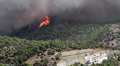 Πυρκαγιά στη Σκουτεσιάδα Αγρινίου