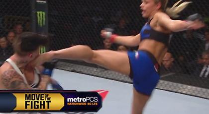 Τρομερό νοκ άουτ σε γυναικείο αγώνα UFC (video)