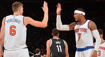 Καρμέλο και Πορζίνγκις μαγεύουν στο Top-10 των Νικς! (video)