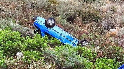 «Βουτιά» θανάτου για 55χρονο στη Γορτυνία: Έπεσε με το Ι.Χ. του σε γκρεμό