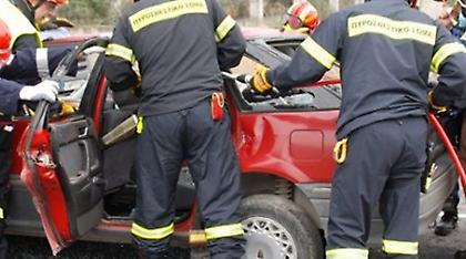 Νέο τροχαίο στο Ηράκλειο: Σφοδρή σύγκρουση δύο οχημάτων