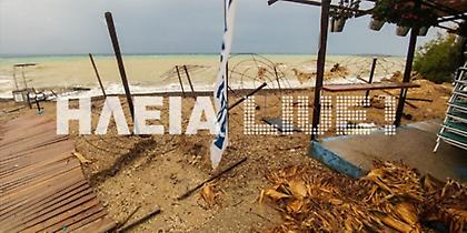 Ηλεία: Δύο ανεμοστρόβιλοι σάρωσαν το Κατάκολο - Ζημιές σε σπίτια και καταστήματα