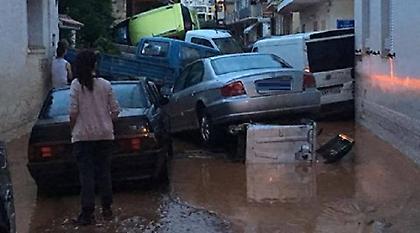 Φωτογραφίες-σοκ από τη θεομηνία στη Μεσσηνία