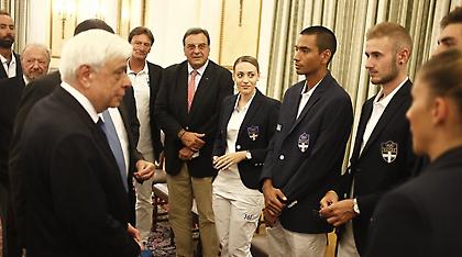 Στον Πρόεδρο της Δημοκρατίας η Αννα Κορακάκη