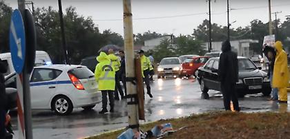 H δραματική διάσωση επιβατών λεωφορείου στη Θεσσαλονίκη