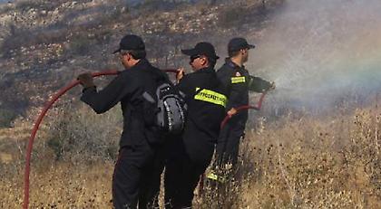 Σε εξέλιξη φωτιά στα Χανιά -Στην ορεινή περιοχή της Μαλάξας