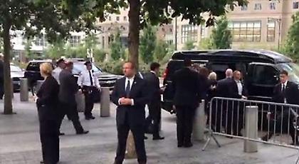 Η στιγμή της κατάρρευσης της Χίλαρι Κλίντον (video)