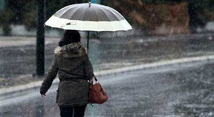 Βροχές σε όλη τη χώρα τη Δευτέρα