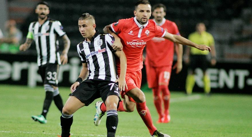 LIVE μετάδοση: ΠΑΟΚ-Φιορεντίνα 0-0
