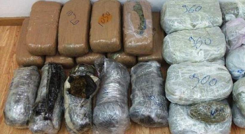 26χρονος συνελήφθη στον Κολωνό με 25 κιλά κάνναβη (pics)