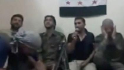 Σύριος αντάρτης ανατινάχθηκε on camera βγάζοντας selfie (video)