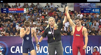 Ασημένιος ο Πιλίδης στο Παγκόσμιο της Τιφλίδας!