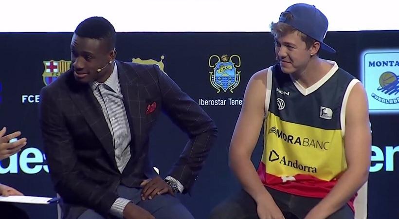 Έκλεψε την παράσταση ο Θανάσης Αντετοκούνμπο στην παρουσίαση της ACB (video)