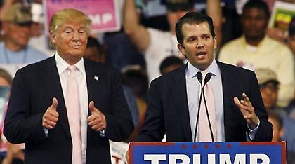 Προκαλεί ο γιος του Τραμπ: Οι Σύροι πρόσφυγες είναι σαν τις δηλητηριασμένες καραμέλες