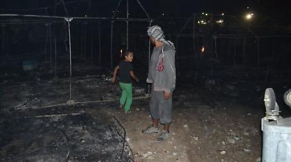 Φλέγεται η Μυτιλήνη με το Μεταστανευτικό