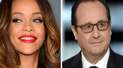 Ο Ολάντ «τιτιβίζει» με την ποπ σταρ Ριάνα!