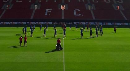 Η προπόνηση του Ολυμπιακού στο Καραϊσκάκη (pics-video)