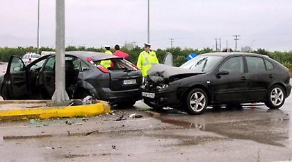 Τροχαίο με τρία Ι.Χ στην Παλαιά Εθνική Θεσσαλονίκης - Εδέσσης