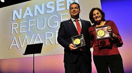 Δύο Έλληνες εθελοντές κέρδισαν το διεθνές βραβείο προσφύγων Νάνσεν