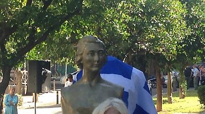 Αποκατέστησαν την κατεστραμμένη προτομή της Λέλας Καραγιάννη