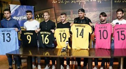 Αναλυτικά το ρόστερ και τα νούμερα των παικτών του Άρη