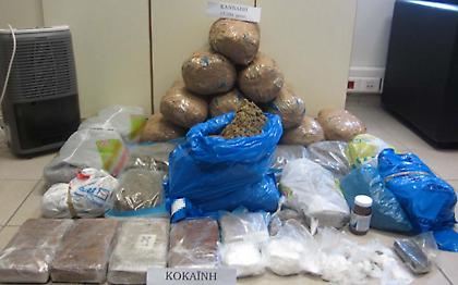 Λάρισα: Εξαρθρώθηκε εγκληματική οργάνωση που διακινούσε μεγάλες ποσότητες ναρκωτικών