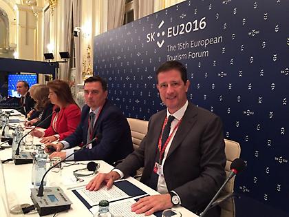 To παρόν στο 15ο Ευρωπαϊκό Φόρουμ Τουρισμού έδωσε η Ελλάδα