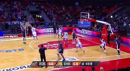 Η buzzer beater… τάπα στη Λοκομοτίβ Κουμπάν (video)
