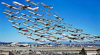 Τι θα συμβεί αν απογειωθούν ταυτόχρονα 100 αεροπλάνα; (pics)