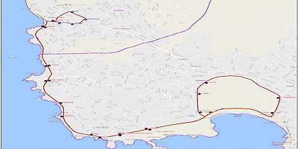 Nέα κυκλική λεωφορειακή Γραμμή 123 «ΣΑΡΩΝΙΔΑ-ΑΝΑΒΥΣΣΟΣ»