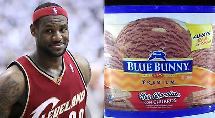 Ο Λεμπρόν κερνάει παγωτό το Κλίβελαντ!