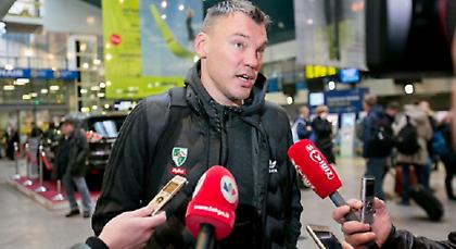 Γιασικεβίτσιους: «Χαρούμενος που θα συναντήσω τον φίλο μου τον Ζοτς»