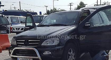 Λαμία: Μυστήριο με μαύρο τζιπ που εγκατέλειψαν στην Εθνική οδό