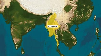 Συντριβή αεροπλάνου ανοικτά της Μιανμάρ