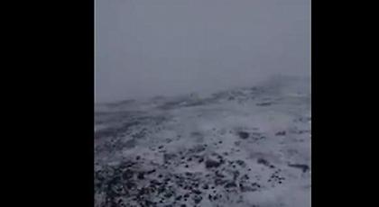 Επεσαν τα πρώτα χιόνια για φέτος! Το έστρωσε στη Βασιλίτσα (video)