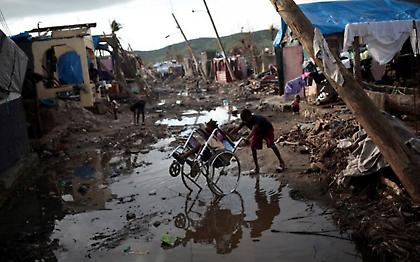 Τεράστιες ζημιές από το πέρασμα του κυκλώνα Μάθιου από την Αϊτή