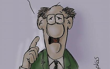 Ο Αρκάς επέστρεψε στο Facebook με ένα νέο σκίτσο