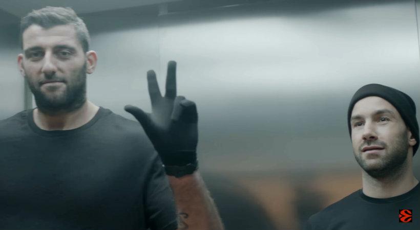 Τι έκαναν Σπανούλης και Μπουρούσης πίσω από τις κάμερες για την ταινία της Ευρωλίγκας; (video)