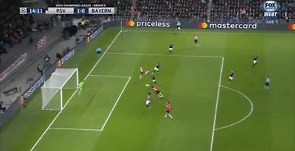 Δύο μέτρα οφσάιντ το γκολ της Αϊντχόφεν απέναντι στην Μπάγερν! (video)