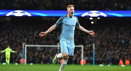 Φάουλ του Ντε Μπρόινε και… τούμπα η Μπαρτσελόνα! (video)