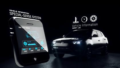 SsangYong με τεχνολογίες συνδεσιμότητας από το μέλλον