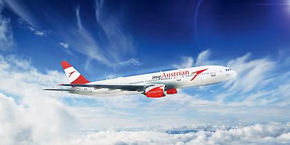 107 προορισμοί σε 56 χώρες, η Austrian Airlines