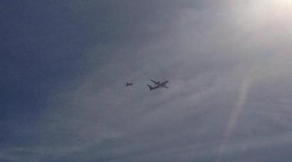 Φαντασμαγορικό σόου από την ομάδα αεροπορικών επιδείξεων στο Φλοίσβο