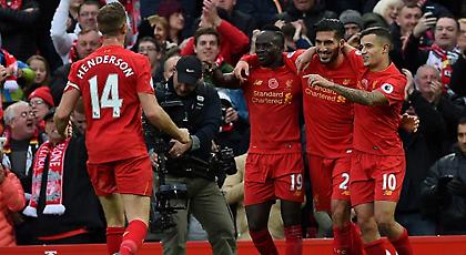 Σ-έξι και πρώτη η Λίβερπουλ!