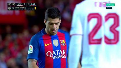 Σουάρες: «Καλό που πήρα κίτρινη κάρτα»